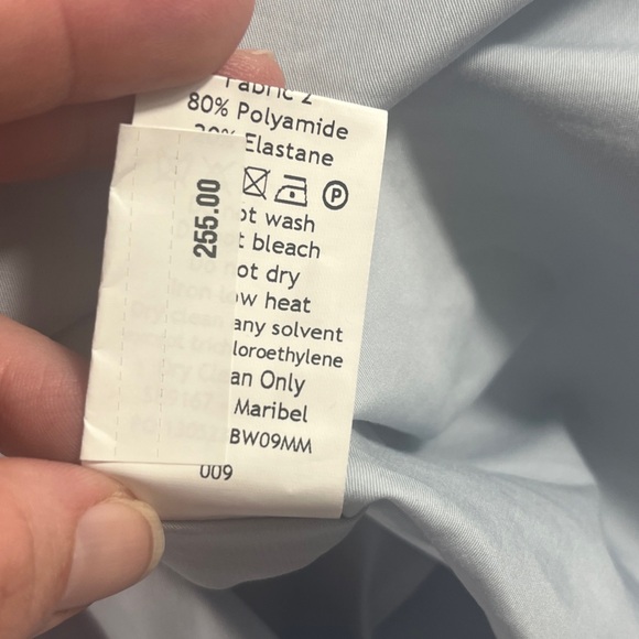 House of CB Maribel Soft Blue Mini Dress - Picture 13 of 14